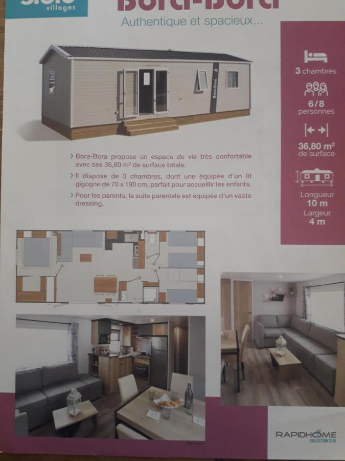 Camping 4 Mobil Home Priver Litteau Екстер'єр фото